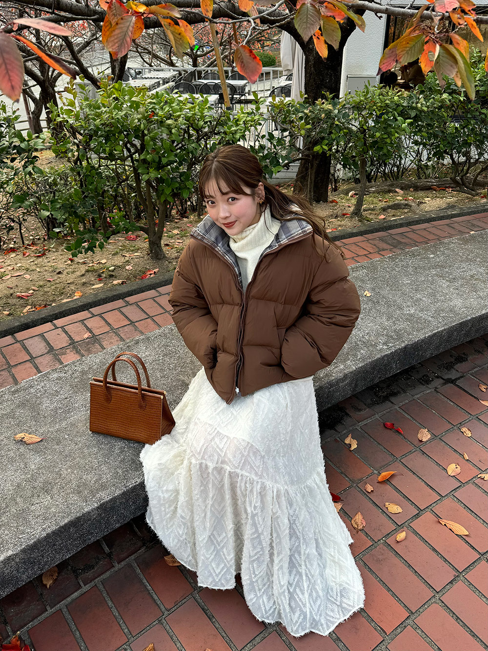 フェザー調ギャザースカート | 詳細画像22