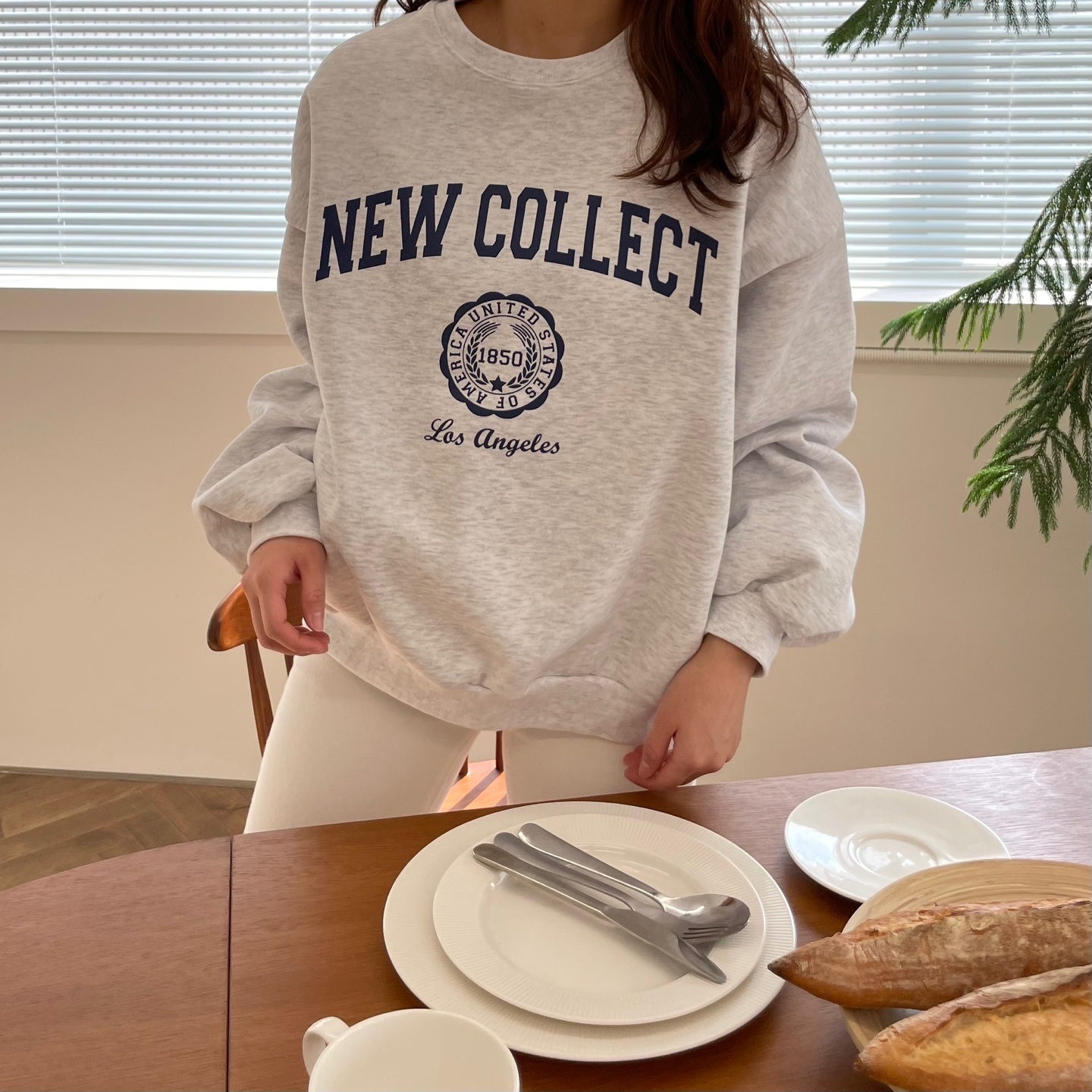 裏起毛COLLECTロゴスウェット | 詳細画像7