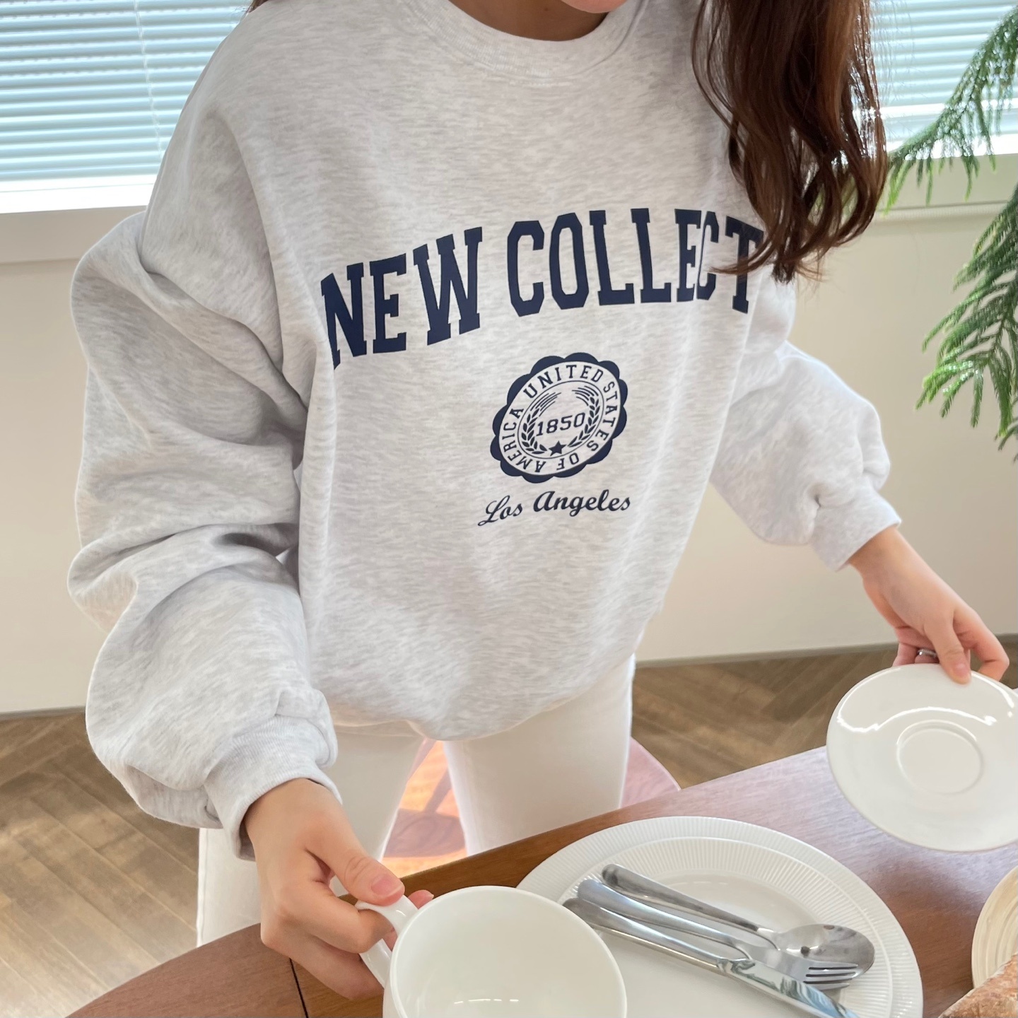 裏起毛COLLECTロゴスウェット | 詳細画像9