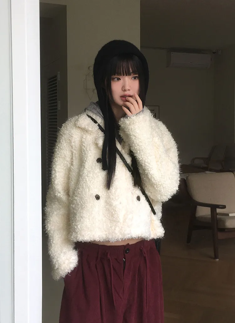 ボアダブルハーフコート | WONDERWONDER | 詳細画像1