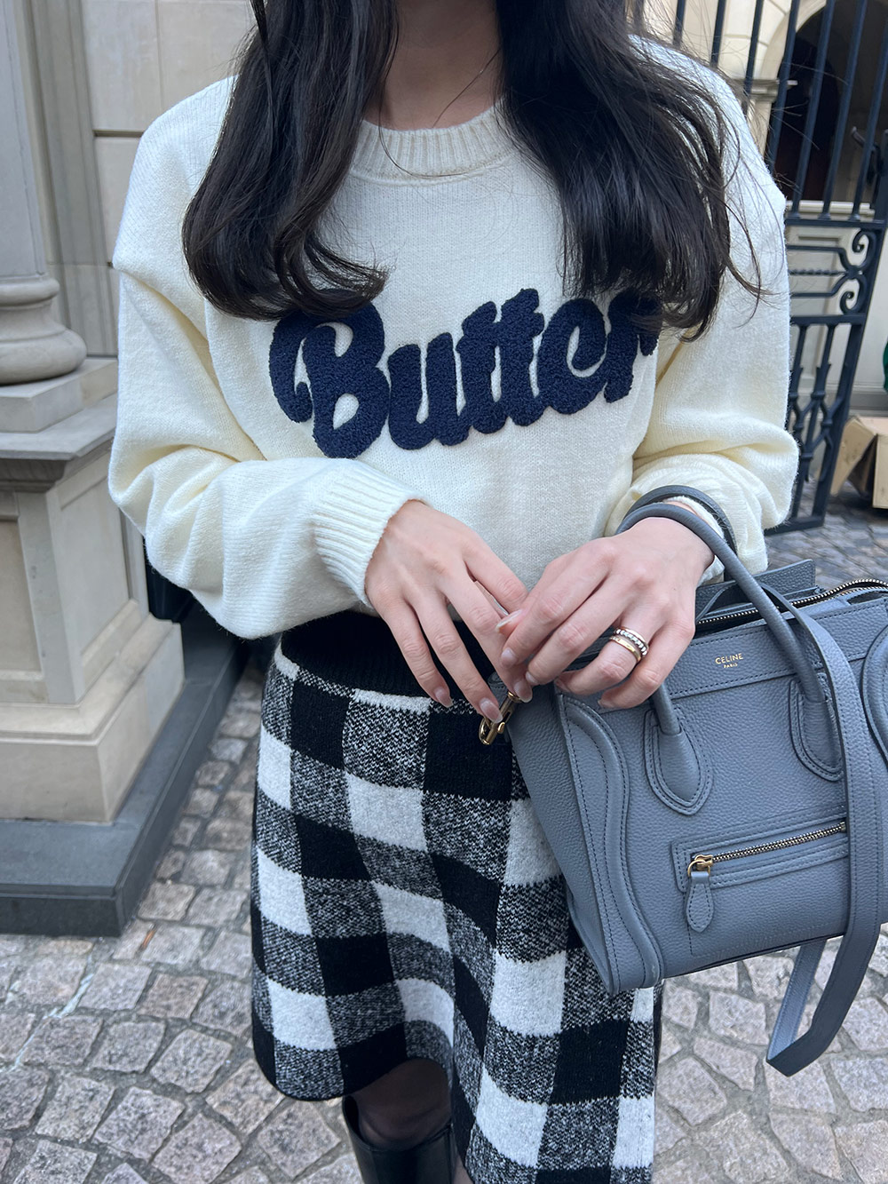 *再入荷*チェックニットミニスカート | 詳細画像12