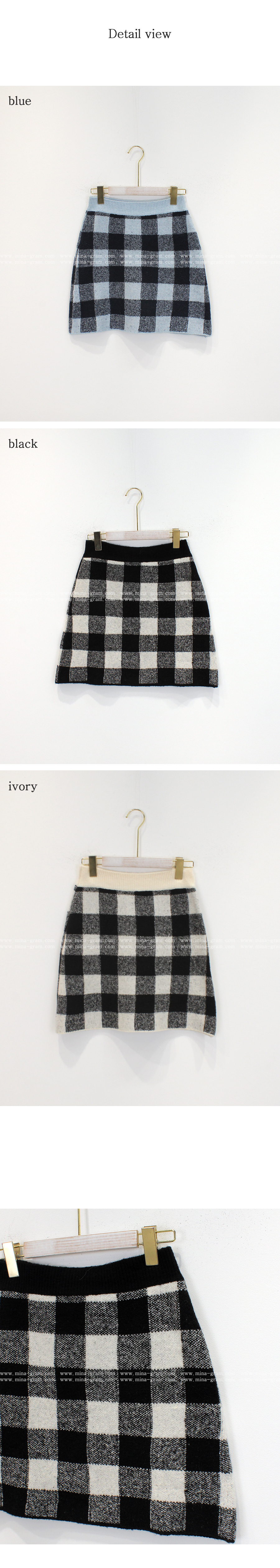 *再入荷*チェックニットミニスカート | 詳細画像20