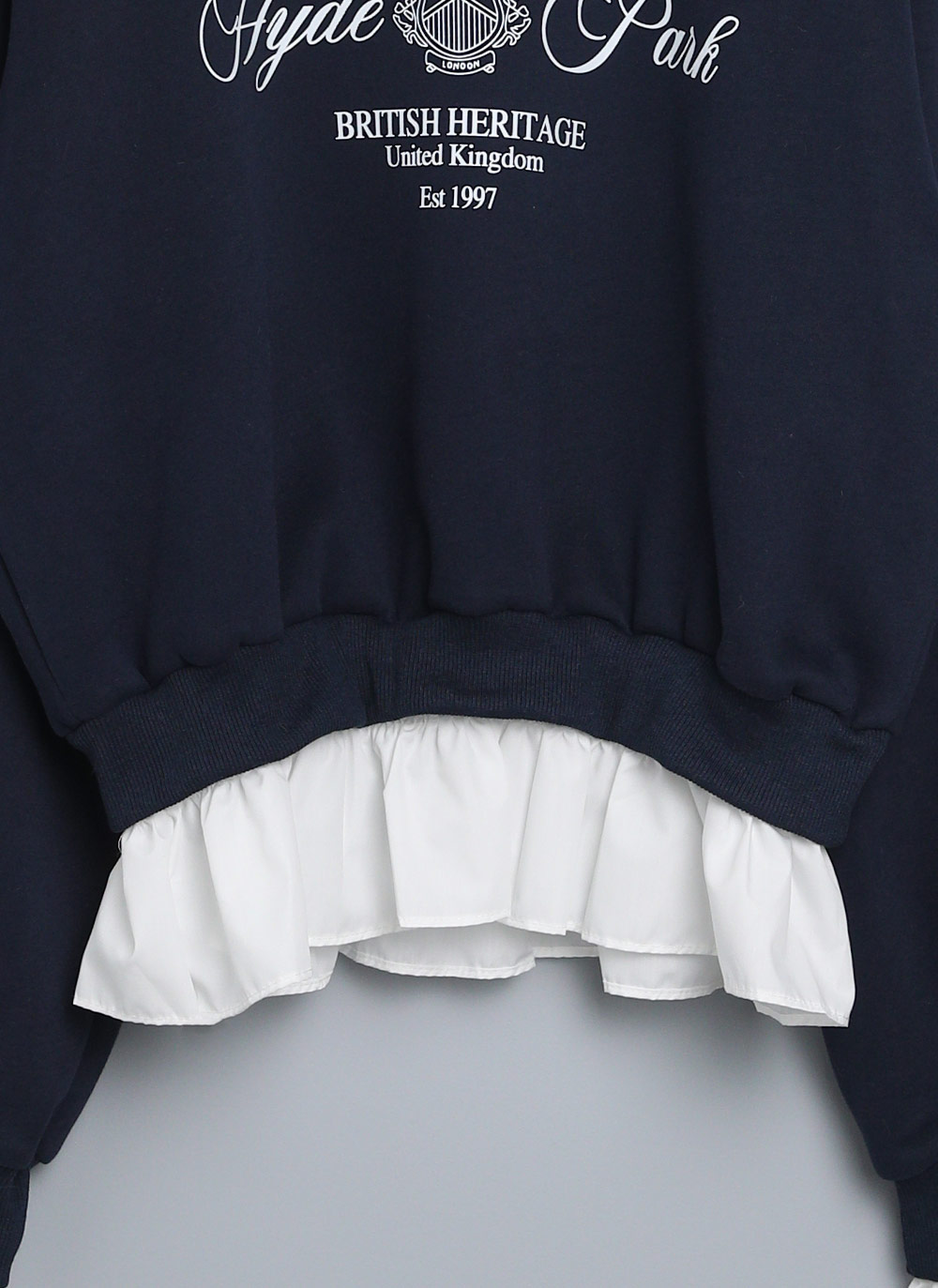 フリル配色レタリングスウェット | DHOLIC | 詳細画像20