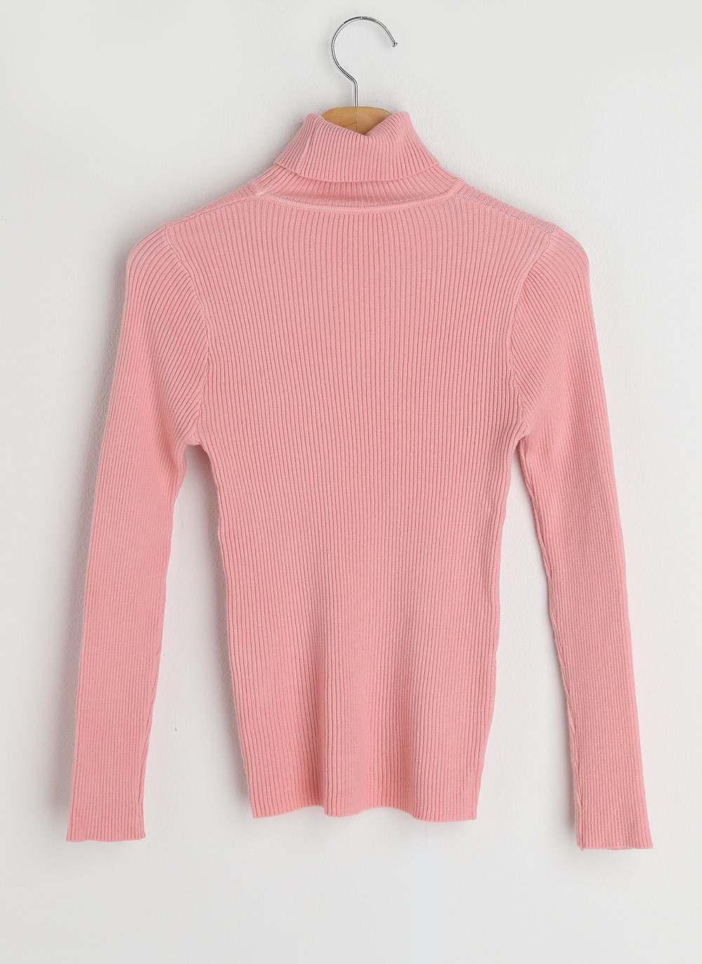 シンプルタートルネックリブニット | 詳細画像21