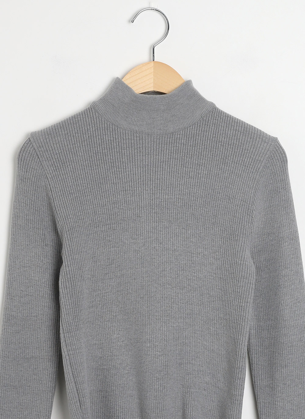 ハーフネックスリム長袖ニット | DHOLIC | 詳細画像25