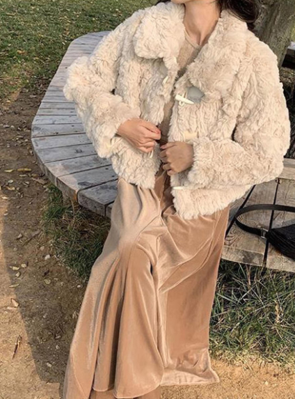 キルト裏地エコファートグルボタンジャケット | レディース