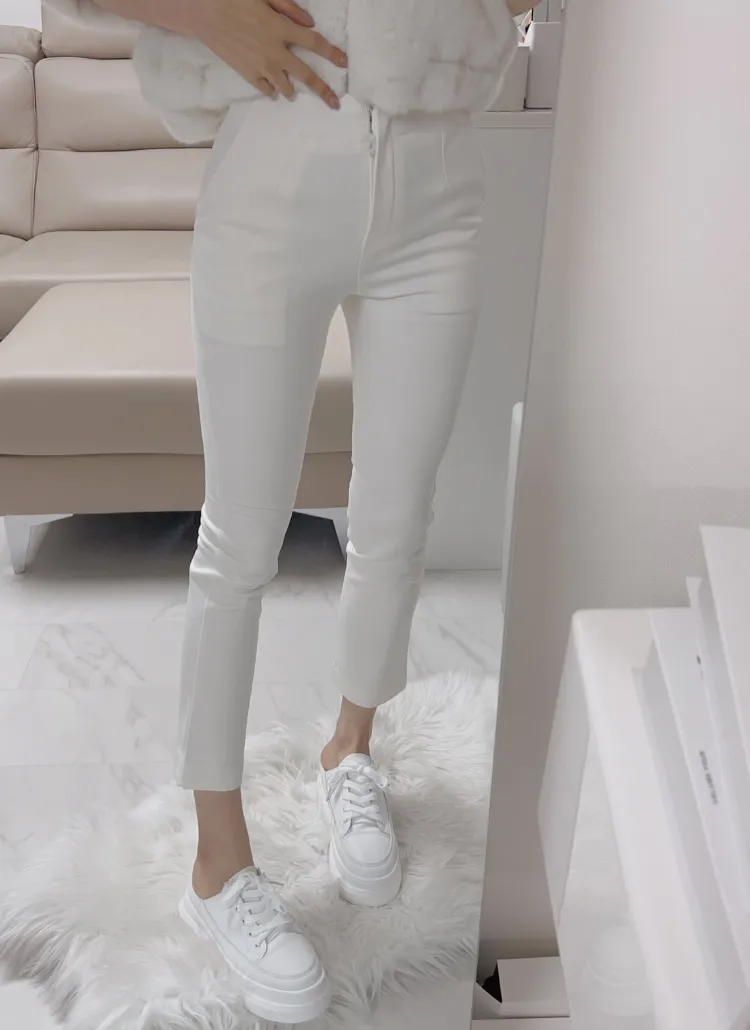 裏起毛スリムパンツ | darlingmoon | 詳細画像1