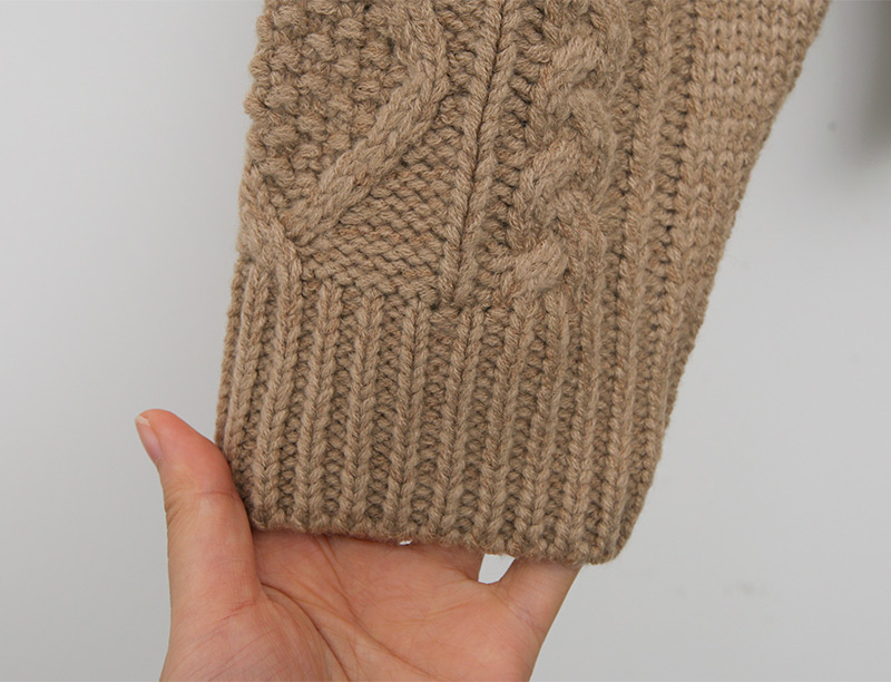 ウール混ケーブルニット | 詳細画像25