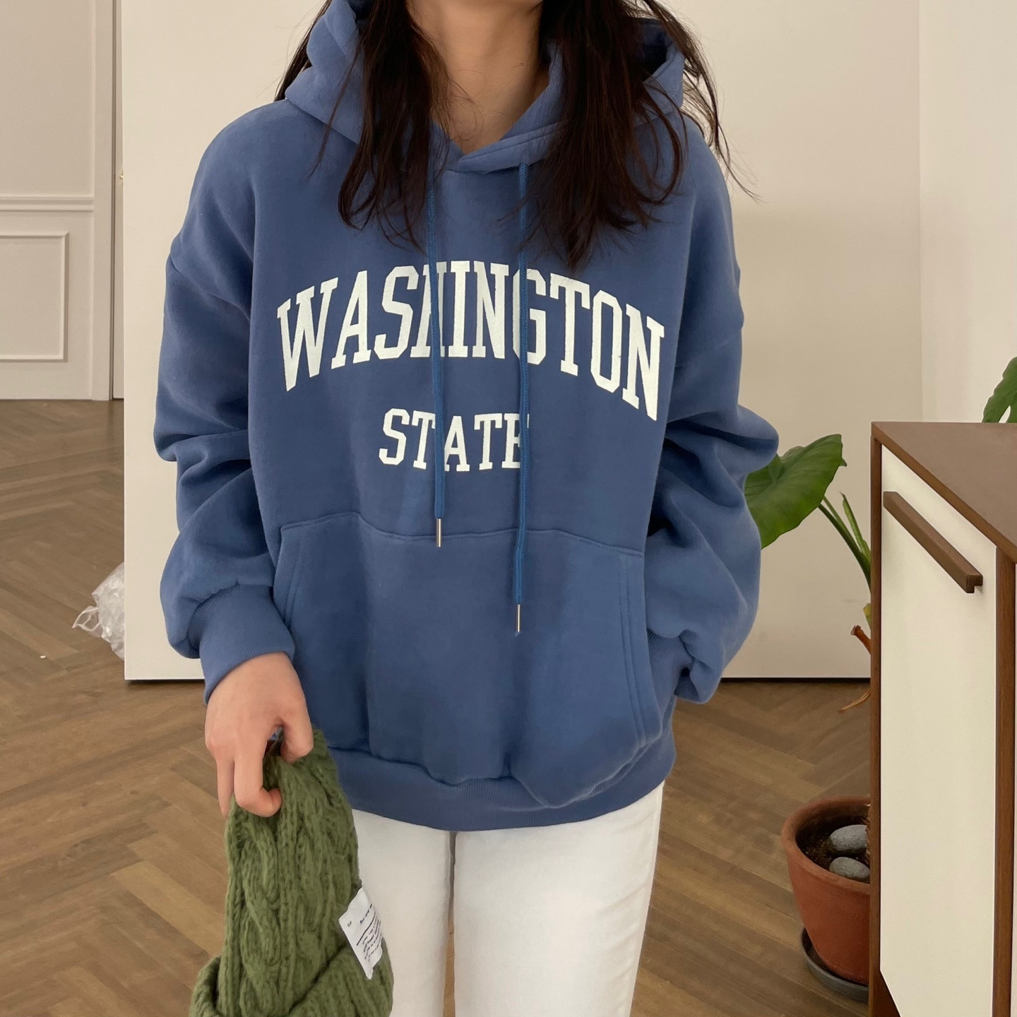 裏起毛WASHINGTONストリングパーカー | 詳細画像6