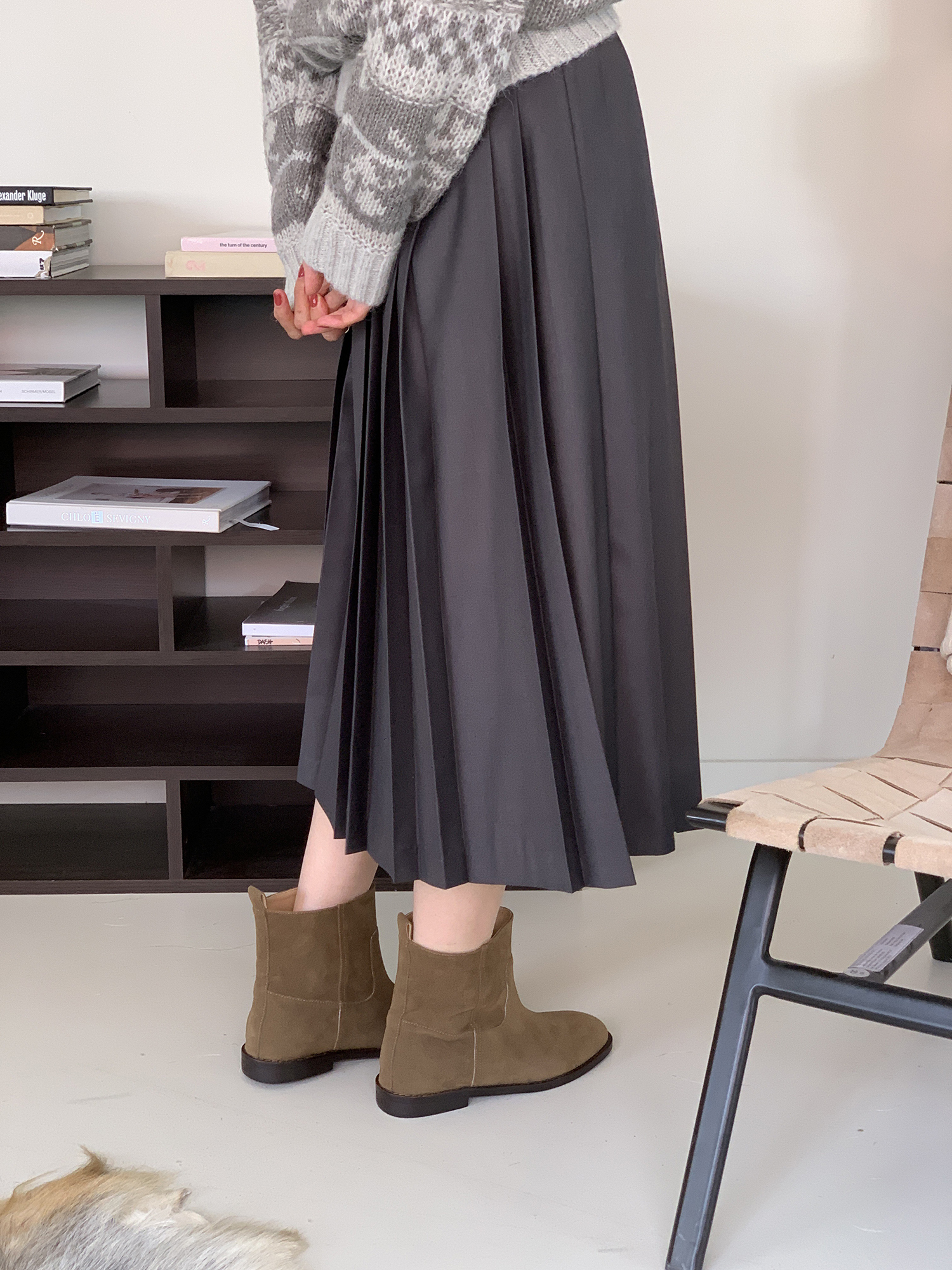 GUIDE 76Z ホーススエードブーツ