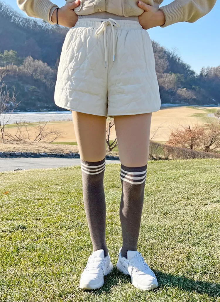 ドロストキルティングショートパンツ | voer | 詳細画像1