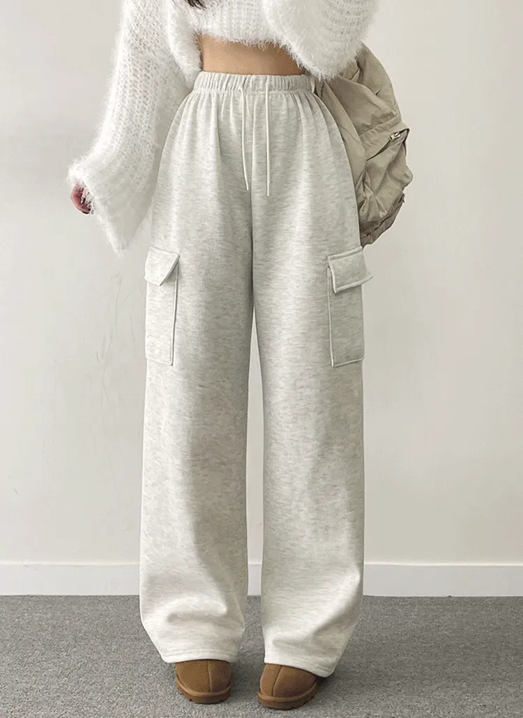 2TYPE裏起毛スウェットカーゴパンツ | withhuilin | 詳細画像1