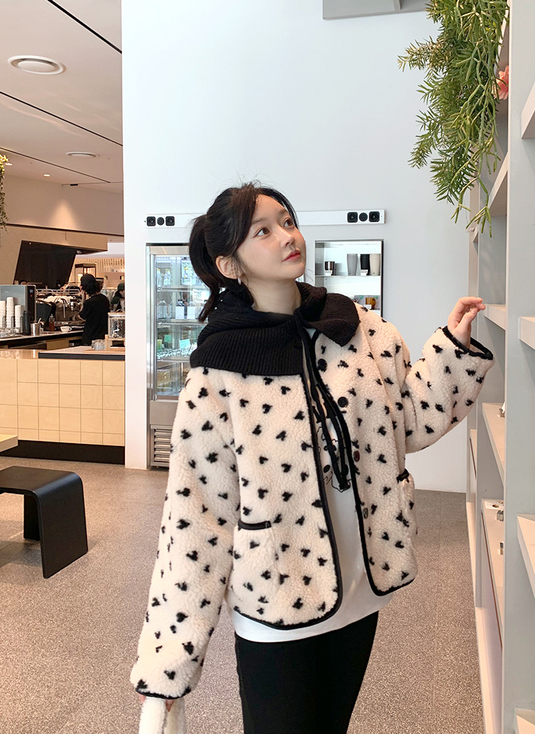 ハートボアジャケット | レディースファッション通販 - DHOLIC