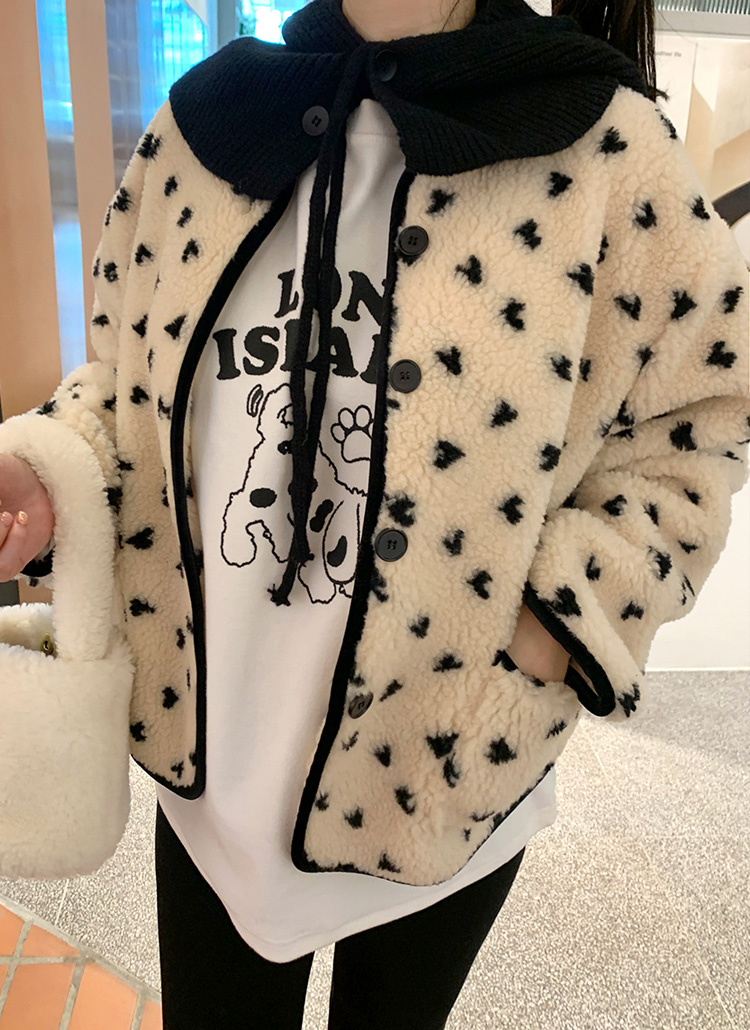 ハートボアジャケット | レディースファッション通販 - DHOLIC