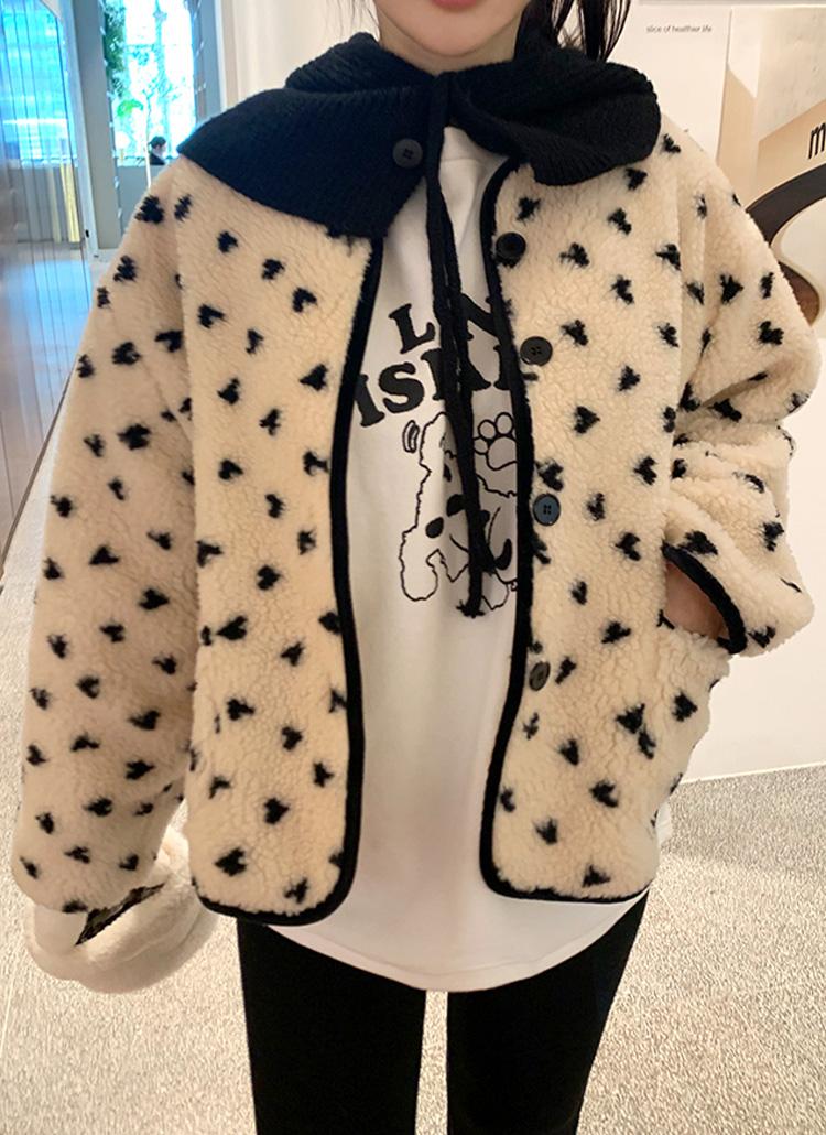 ハートボアジャケット | レディースファッション通販 - DHOLIC