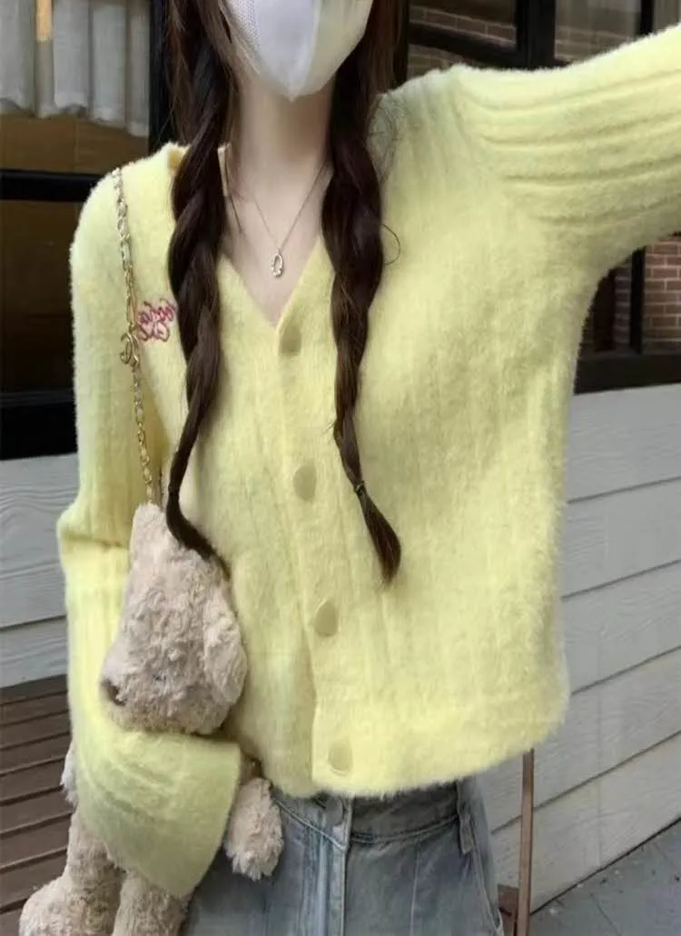 ファータッチ刺繍カーディガン | 詳細画像1