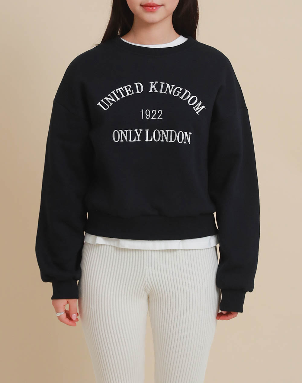 裏起毛LONDON刺繍スウェット | DHOLIC | 詳細画像14