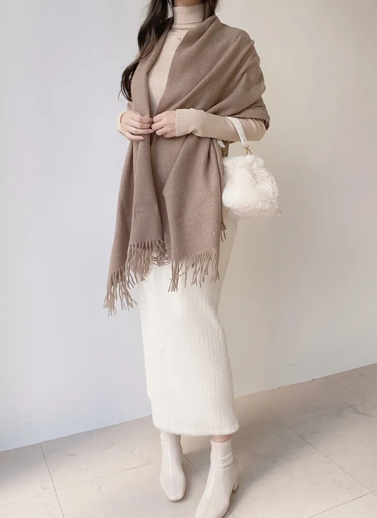 アンゴラタッチニットHラインスカート | レディースファッション通販