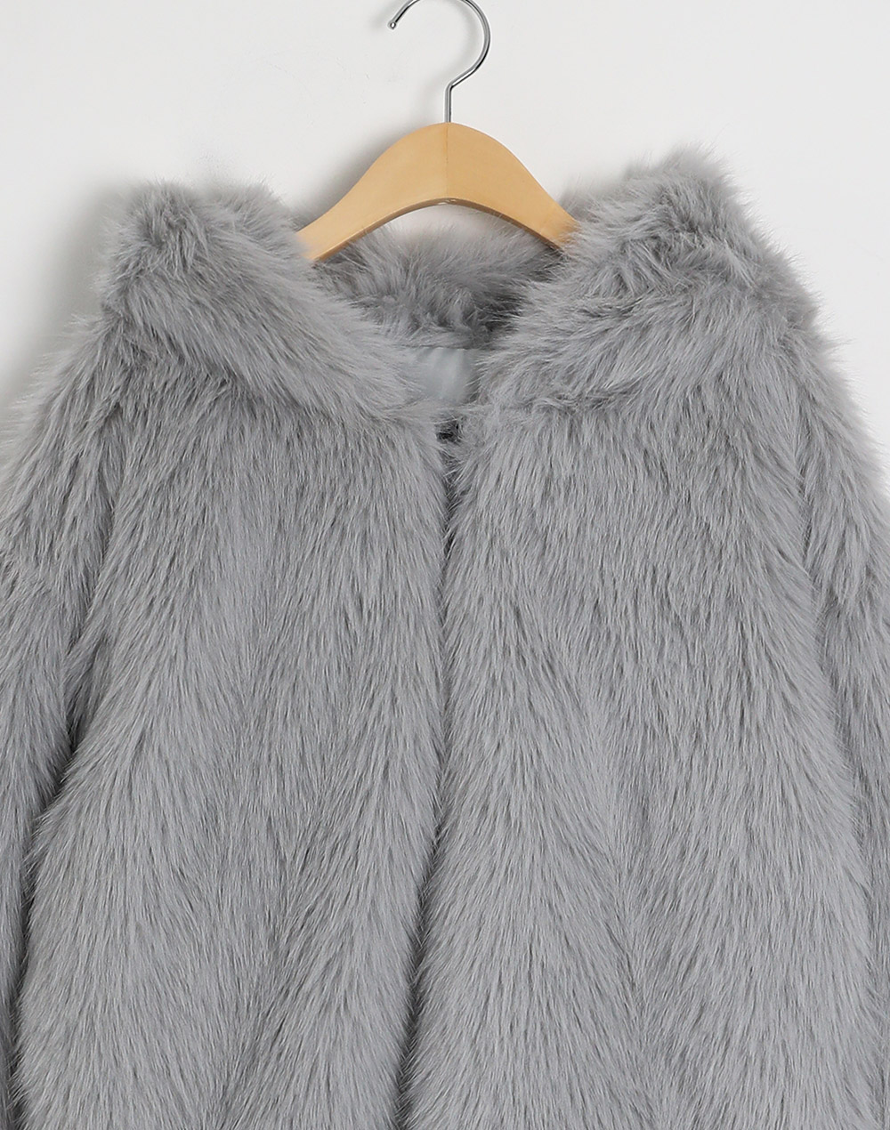 キルト裏地エコファーフードジャケット | レディースファッション通販