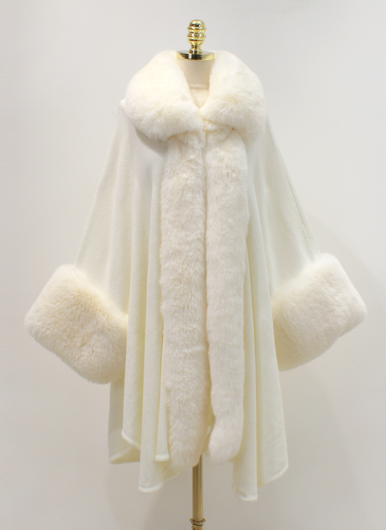 エコファーケープコート | レディースファッション通販 - DHOLIC