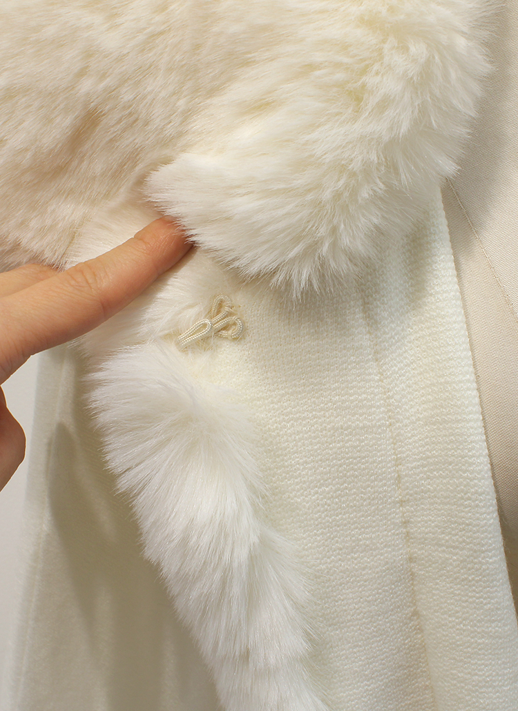 エコファーケープコート | レディースファッション通販 - DHOLIC