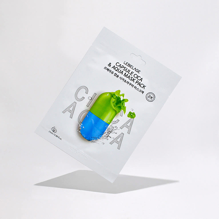 週末お値下　LEBELAGE Dr.CAPSULE AQUA MASK PACK LEBELAGE Dr.Capsule Aqua Mask Pack 25ml x 10 – LMCHING Group