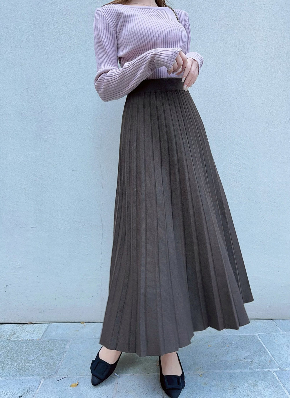 ニットプリーツスカート | レディースファッション通販 - DHOLIC