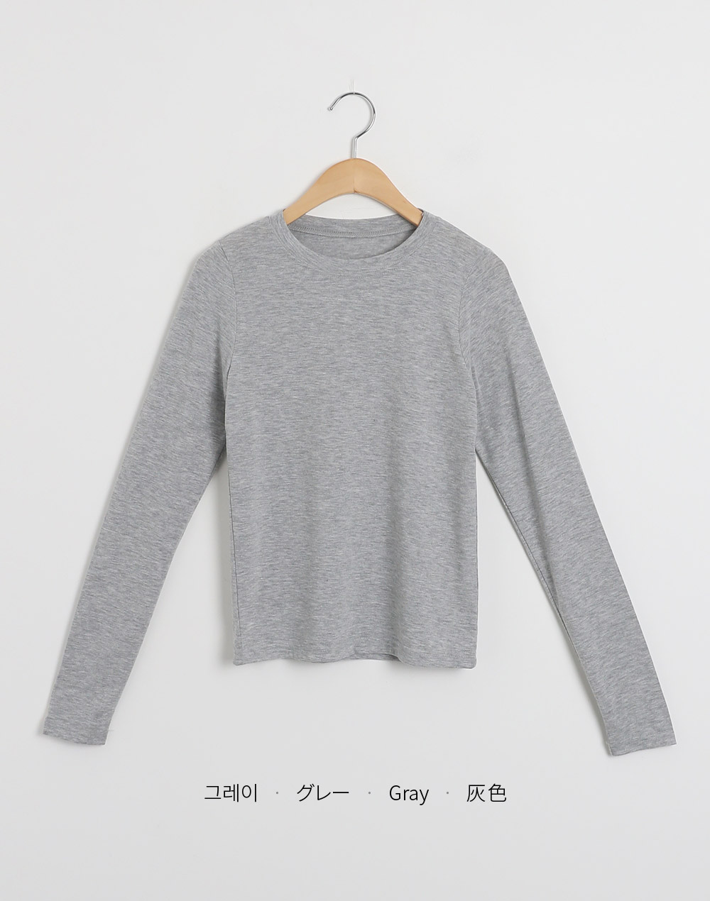 ラウンドネッククロップドTシャツ | DHOLIC | 詳細画像25