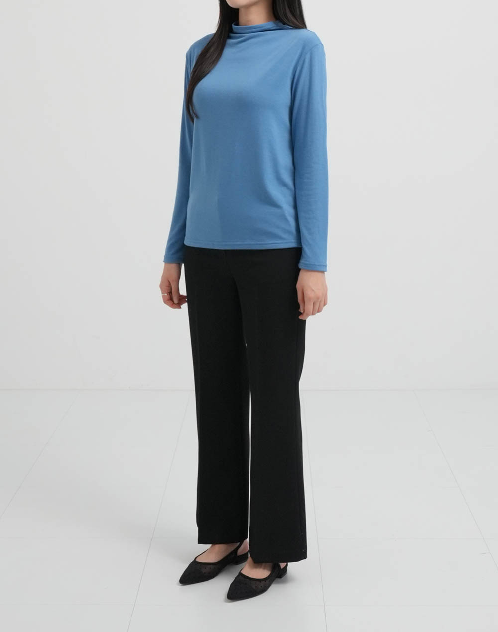 裏起毛ハーフネックTシャツ | DHOLIC | 詳細画像9