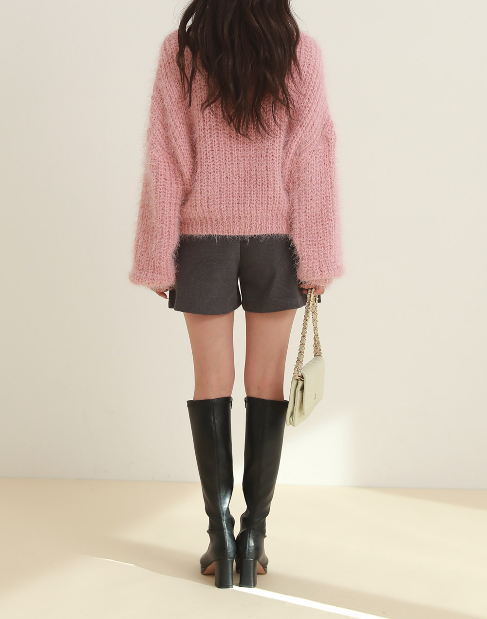 ボートネックシャギーローゲージニット | DHOLIC | 詳細画像14