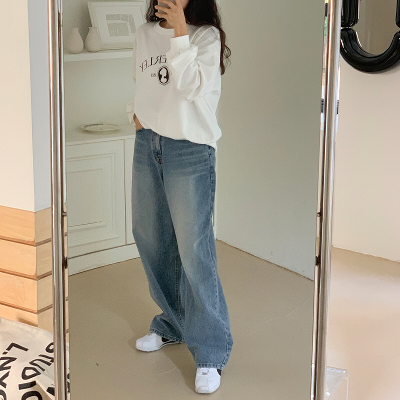 ワイドストレートデニムパンツ | 詳細画像6