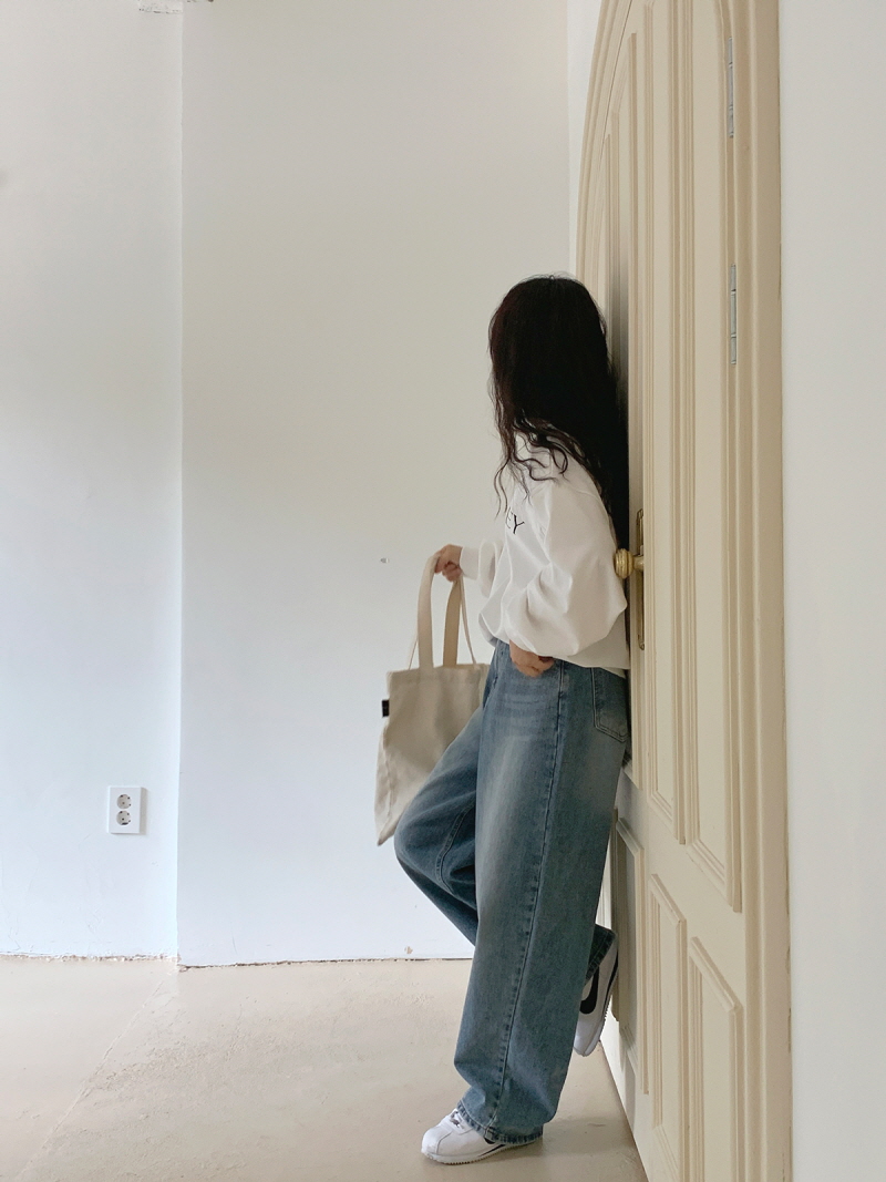 ワイドストレートデニムパンツ | 詳細画像45