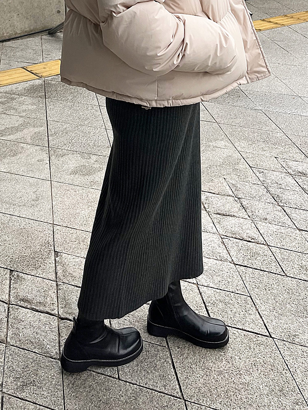 ラウンドトゥサイドジップブーツ | 詳細画像7