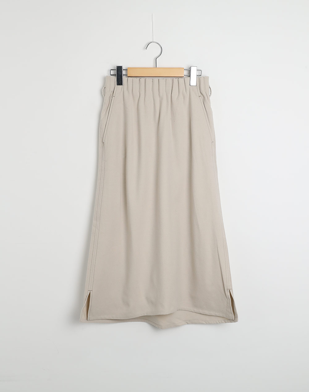 ベルト付ウール混イージーポケットスカート | DHOLIC | 詳細画像19