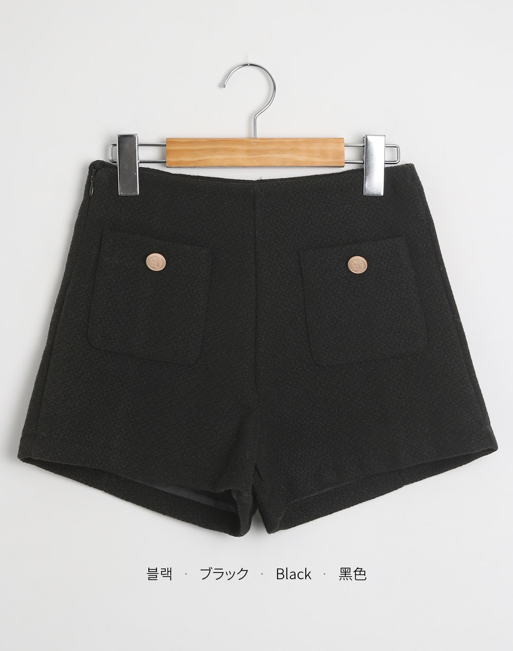 ボタンポケットツイードショートパンツ | DHOLIC | 詳細画像18