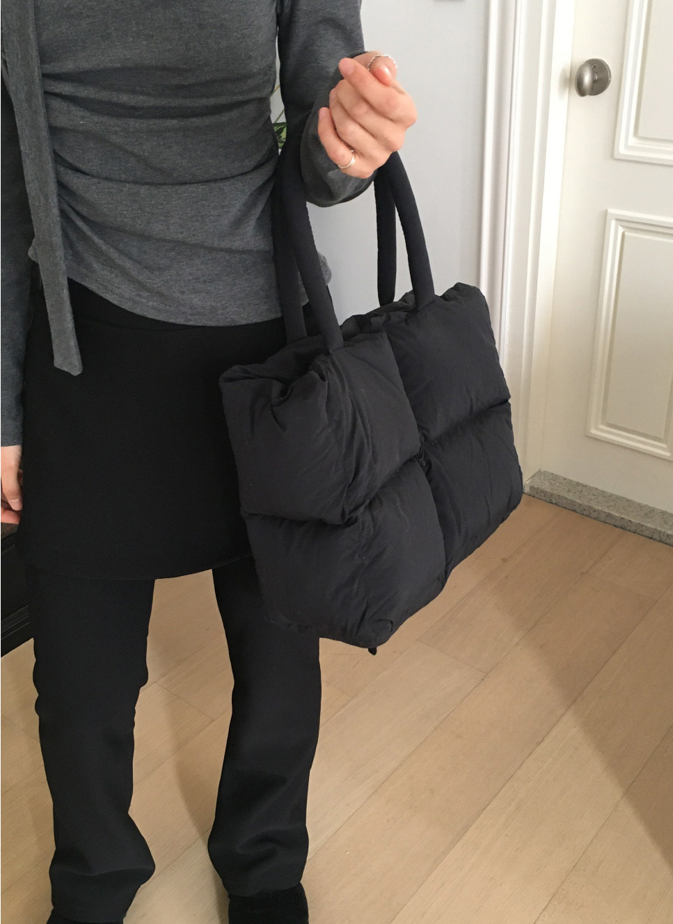 スクエアキルティングトートバッグ | レディースファッション通販 - DHOLIC