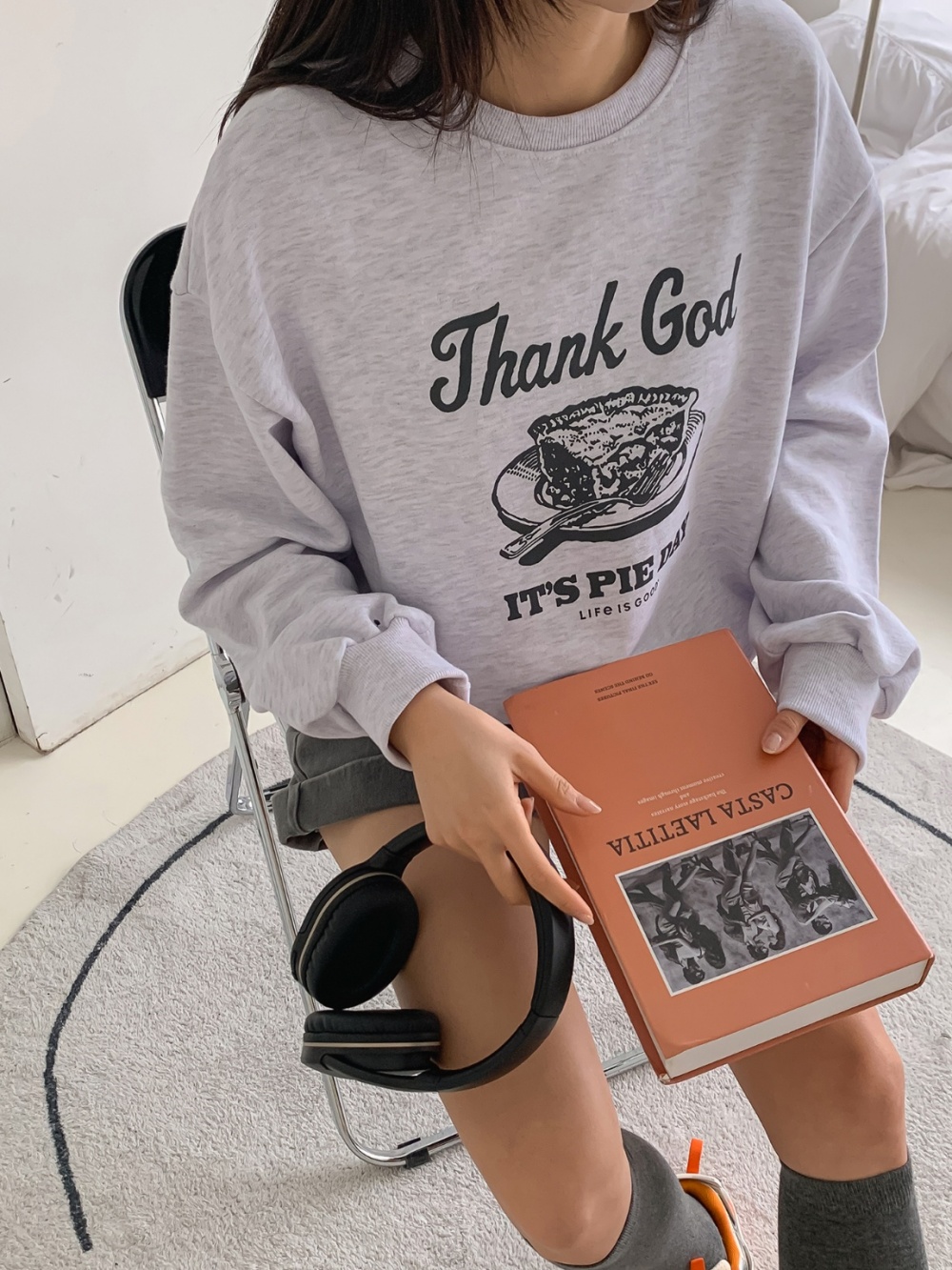 Thank Godプリントスウェット | 詳細画像24
