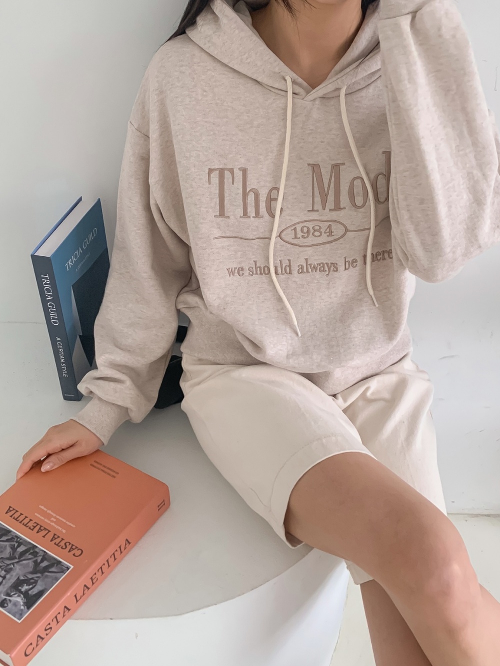 ストリングThe Mode刺繍パーカー | 詳細画像12