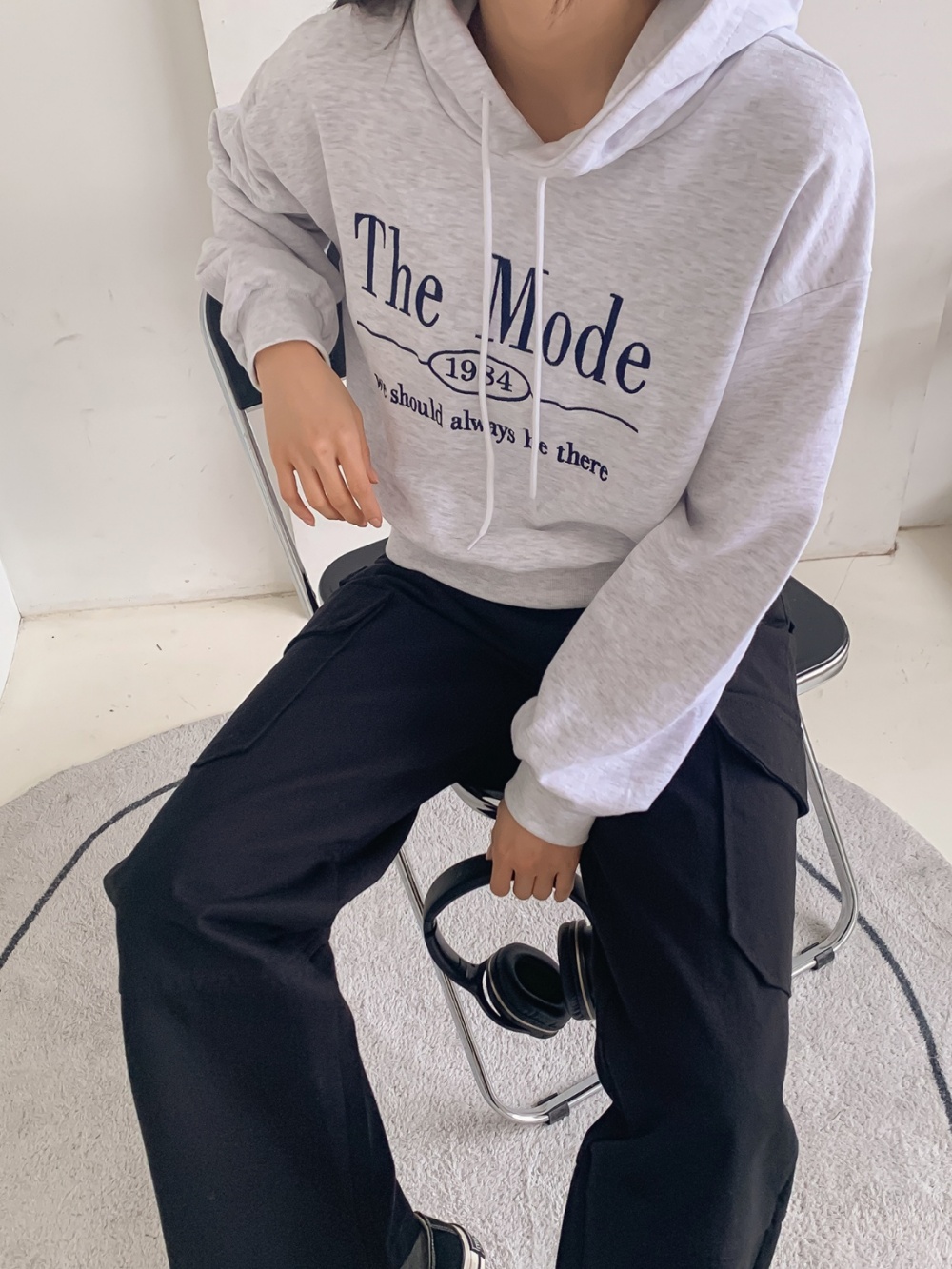 ストリングThe Mode刺繍パーカー | 詳細画像14