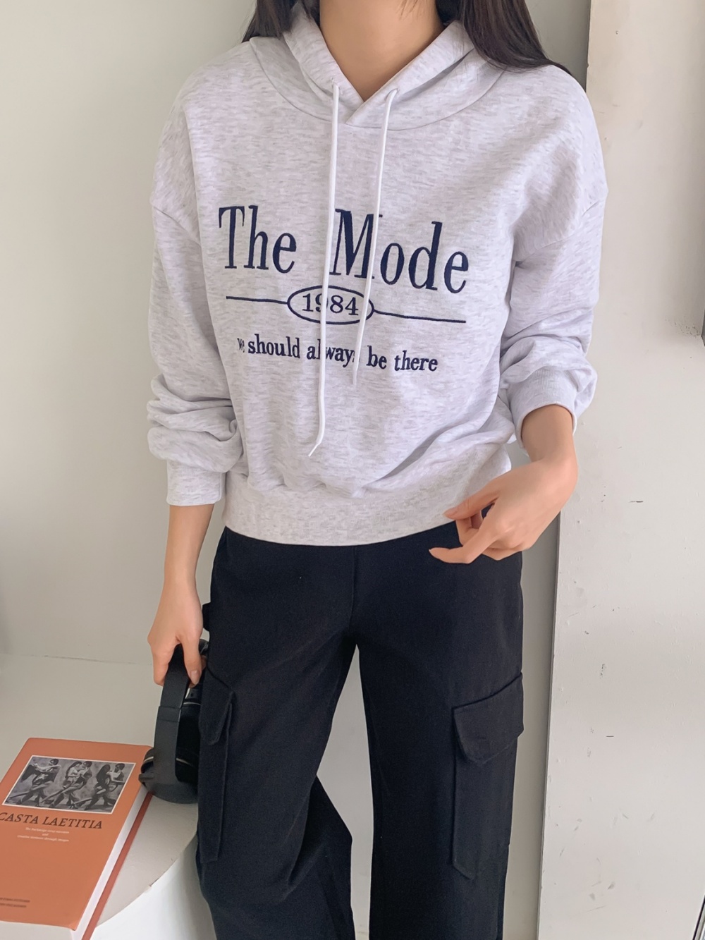 ストリングThe Mode刺繍パーカー | 詳細画像17