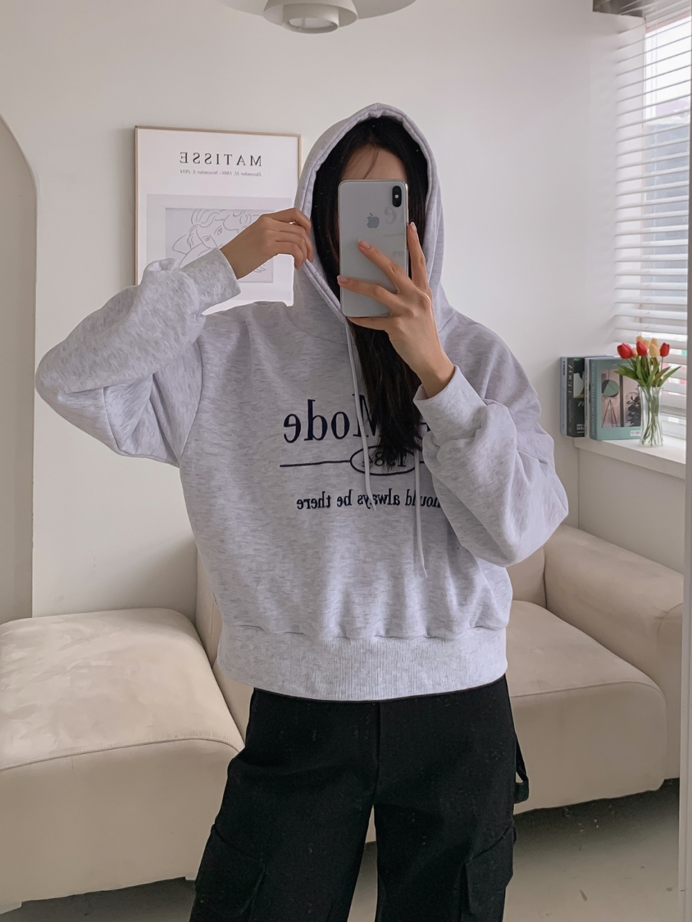 ストリングThe Mode刺繍パーカー | 詳細画像20
