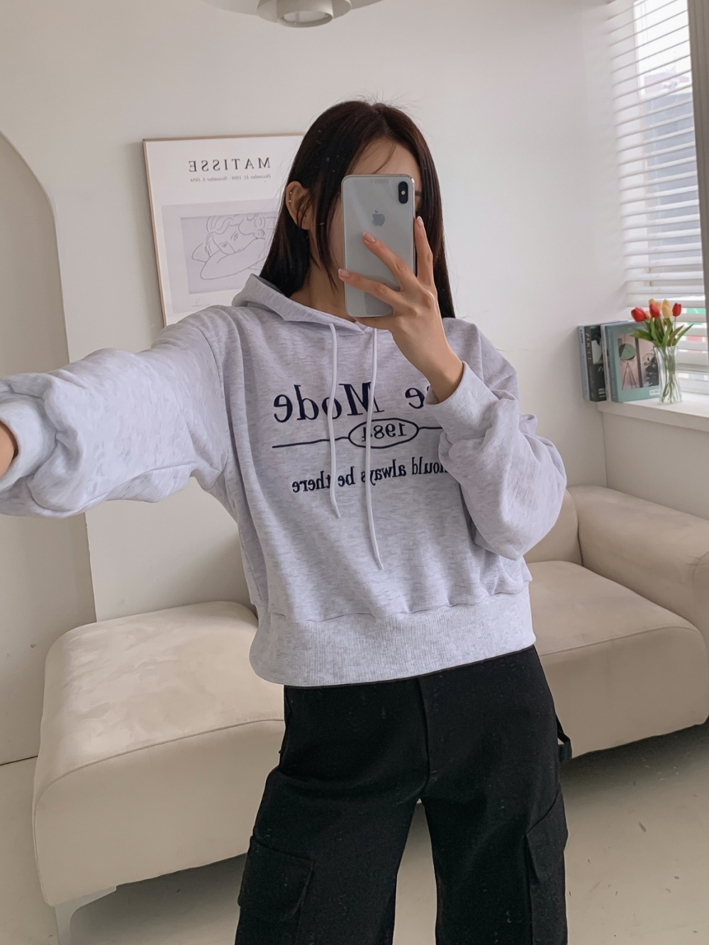ストリングThe Mode刺繍パーカー | 詳細画像21