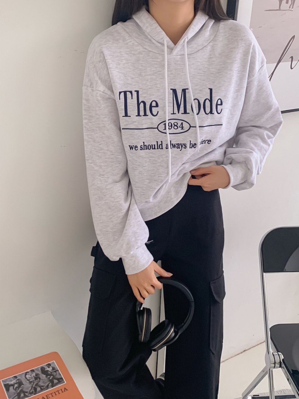 ストリングThe Mode刺繍パーカー | 詳細画像22