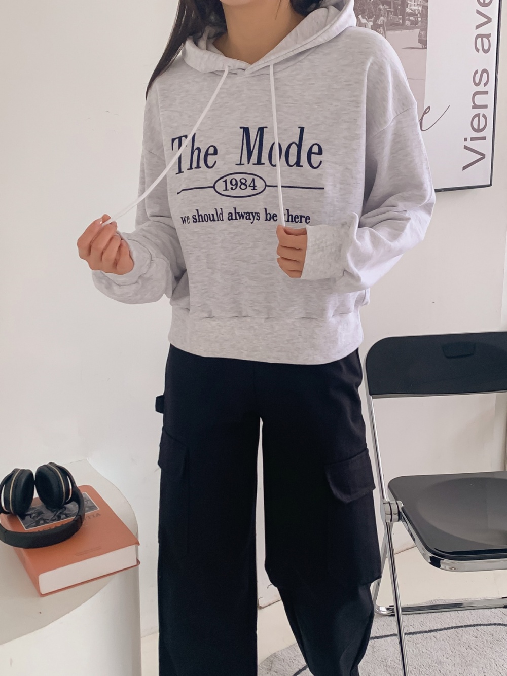 ストリングThe Mode刺繍パーカー | 詳細画像26