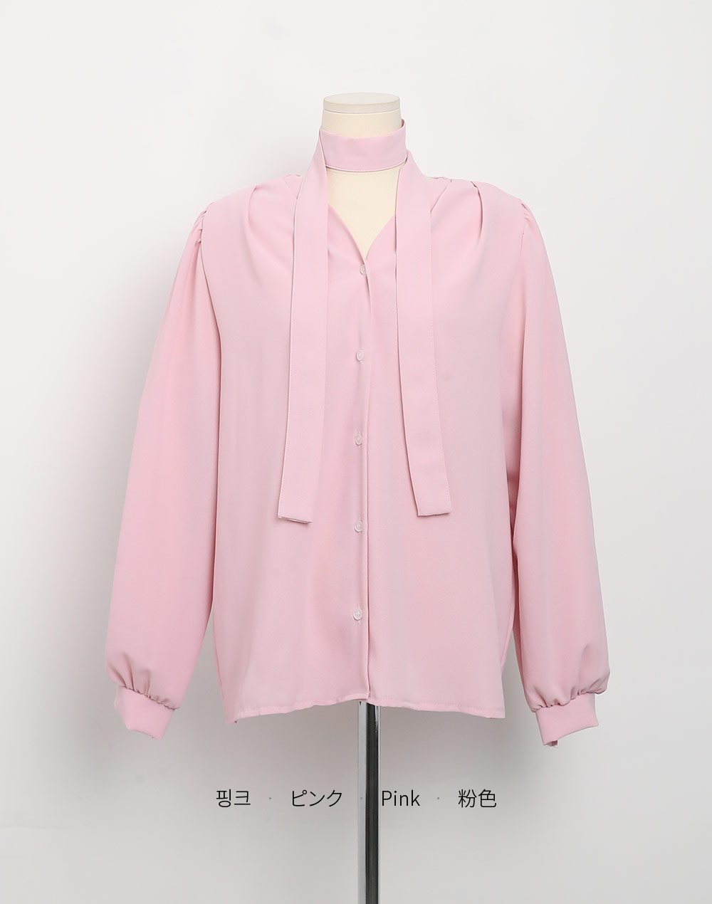 ストラップ付Vネックパフスリーブブラウス | DHOLIC | 詳細画像20