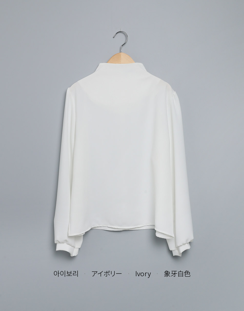 ハーフネックパフスリーブブラウス | DHOLIC | 詳細画像18