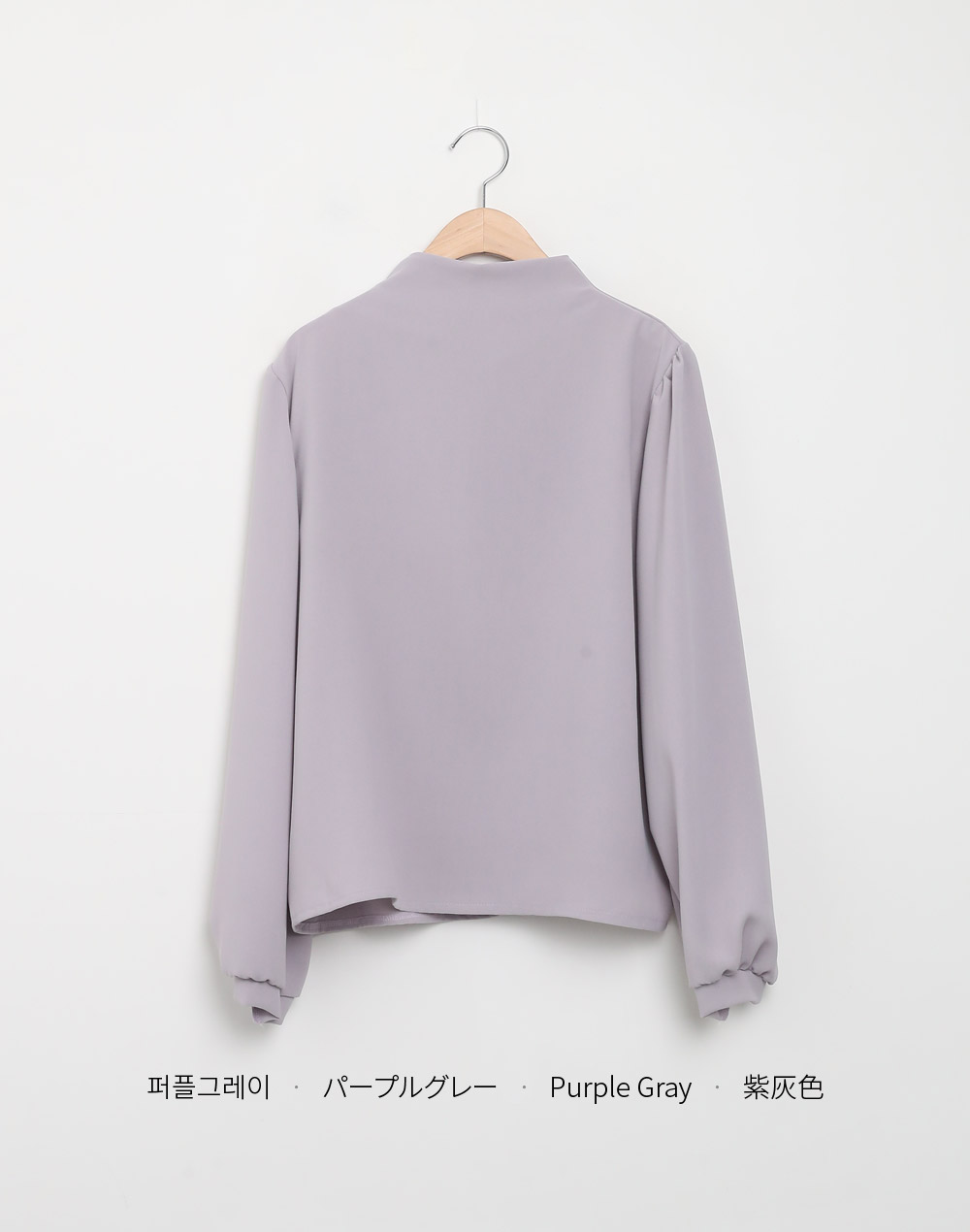 ハーフネックパフスリーブブラウス | DHOLIC | 詳細画像19