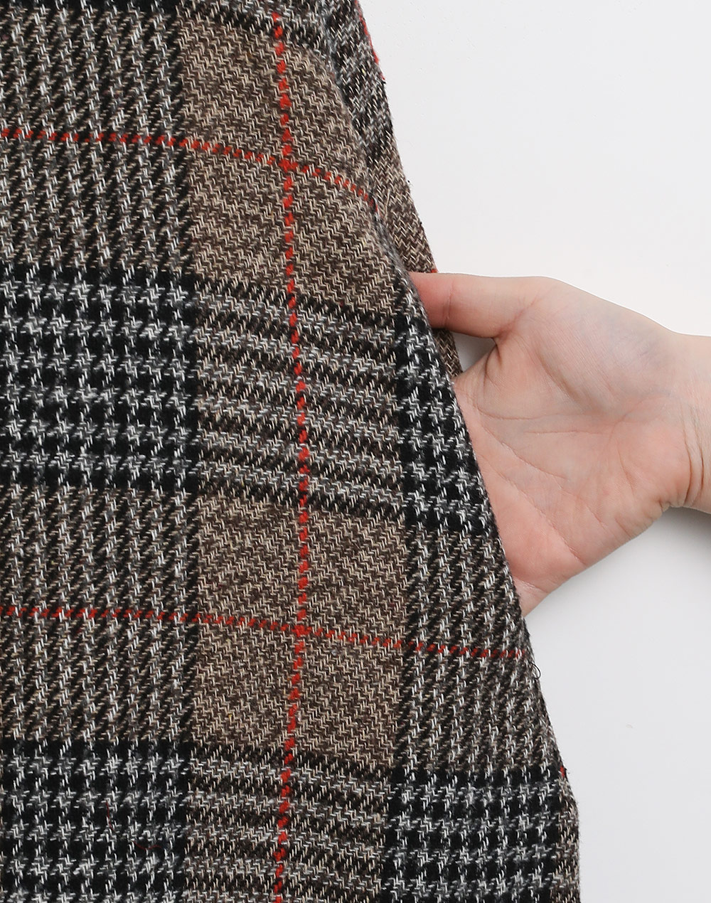 チェックノースリAラインワンピース | DHOLIC | 詳細画像21