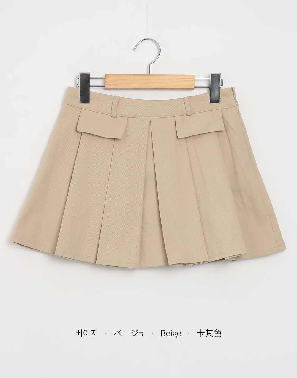 パンツ裏地フラッププリーツスカート | DHOLIC | 詳細画像20
