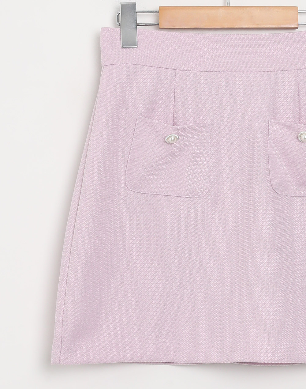 フェイクパールボタンポケット台形スカート | DHOLIC | 詳細画像20